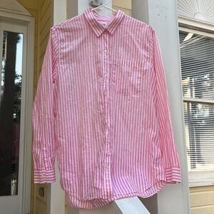 GAP Bubblegum Boyfriend Shirt